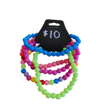 Load image into Gallery viewer, Bubblegum Beaded Bracelets Sets